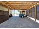 Covered parking with storage shed and pavers at 2628 River Bend Dr, Ruskin, FL 33570