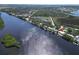 Aerial view showing home location and surrounding area at 2628 River Bend Dr, Ruskin, FL 33570