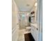 Clean bathroom with a shower/tub combo, vanity, and toilet at 4801 Cypress Club Pl, Tampa, FL 33624