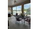 Enjoy a relaxing screened patio, perfect for outdoor dining and entertaining at 4458 Maverick St, North Port, FL 34288