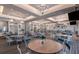 Large community room with tables and chairs at 9413 Ballaster Pointe Loop, Parrish, FL 34219