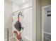 Bathroom with shower/tub combo and patterned curtain at 14292 Swiss Bridge Dr, Riverview, FL 33579