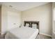 Cozy bedroom with double bed and built in shelving at 14292 Swiss Bridge Dr, Riverview, FL 33579