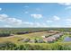 Aerial view of houses and landscape at 14292 Swiss Bridge Dr, Riverview, FL 33579