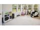 Home gym with exercise equipment and plenty of space at 14292 Swiss Bridge Dr, Riverview, FL 33579