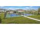 Two well-maintained pickleball courts in a community setting at 14292 Swiss Bridge Dr, Riverview, FL 33579