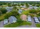 Aerial view of homes nestled in a green neighborhood at 2220 Grenadier Dr # 2220, Sun City Center, FL 33573