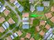 Aerial view of a house in a residential area at 2220 Grenadier Dr # 2220, Sun City Center, FL 33573
