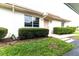House exterior featuring a neatly trimmed lawn and walkway at 2220 Grenadier Dr # 2220, Sun City Center, FL 33573