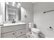 Clean bathroom with granite countertop and updated fixtures at 2220 Grenadier Dr # 2220, Sun City Center, FL 33573