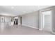 Open concept kitchen with island and stainless steel appliances at 4717 Blue Star Ct, North Port, FL 34289
