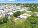 An aerial view displaying the community layout with cozy homes with landscaping at 801 Brodhag Dr, Punta Gorda, FL 33950