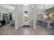 Elegant entryway with views into dining area and office at 13576 Boatbill Ln, Port Charlotte, FL 33981