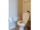 Small bathroom with toilet and flooring at 5125 Palm Springs Blvd # 1303, Tampa, FL 33647