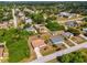 Aerial view of residential homes near the coast at 1402 Viscaya Dr, Port Charlotte, FL 33952