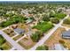 Aerial view showing home and surrounding neighborhood at 1402 Viscaya Dr, Port Charlotte, FL 33952