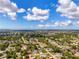 Wide aerial view of a residential area near the coast at 1402 Viscaya Dr, Port Charlotte, FL 33952