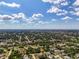 Wide aerial view of a residential area near the coast at 1402 Viscaya Dr, Port Charlotte, FL 33952