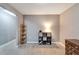 Finished basement with shelving and storage at 10957 Keys Gate Dr, Riverview, FL 33579