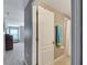Bathroom with shower/tub combo and vanity at 10957 Keys Gate Dr, Riverview, FL 33579