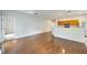 Living room featuring hardwood floors and neutral walls at 803 Parsons Pointe St, Seffner, FL 33584