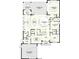 Open floor plan with kitchen, great room, guest suite, and outdoor spaces at 4305 W Zelar St, Tampa, FL 33629