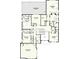 Two-story home floor plan with primary suite, playroom, and multiple bedrooms at 4305 W Zelar St, Tampa, FL 33629