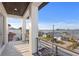 This balcony features nice water views and overlooks the neighborhood at 831 Bay Point Dr, Madeira Beach, FL 33708