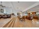 Open floor plan encompassing kitchen, dining, and living areas at 429 Flamingo Dr, Apollo Beach, FL 33572