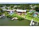 Waterfront home with private pool and dock, offering stunning canal views at 429 Flamingo Dr, Apollo Beach, FL 33572