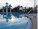 Community pool with reflection of trees and gazebo in the calm, blue water at 228 Star Shell Dr, Apollo Beach, FL 33572