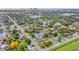 Aerial view showcasing the neighborhood and surrounding area at 2866 15Th N Ave, St Petersburg, FL 33713