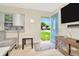 Bright living room with a view of the front yard at 2866 15Th N Ave, St Petersburg, FL 33713