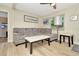 Cozy living room with gray sectional sofa and coffee table at 2866 15Th N Ave, St Petersburg, FL 33713