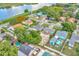 Aerial view of the neighborhood, showcasing the property's location at 2866 15Th N Ave, St Petersburg, FL 33713
