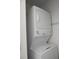 Stackable washer and dryer in a closet at 5306 Santa Rosa Ct # 342, Tampa, FL 33609