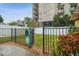 Fenced dog park with waste disposal station at 5306 Santa Rosa Ct # 342, Tampa, FL 33609