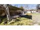 Chicken coop with covered enclosure in the backyard at 17130 Pasco Acres Dr, Spring Hill, FL 34610