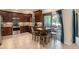 Modern kitchen with stainless steel appliances and ample cabinetry at 11140 Oyster Bay Cir, New Port Richey, FL 34654