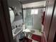 Modern bathroom with updated vanity and large walk-in shower at 6297 Harcross Ct, Spring Hill, FL 34606