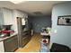 Stainless steel appliances and ample counter space highlight this kitchen at 6297 Harcross Ct, Spring Hill, FL 34606