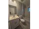 Bathroom with tub, toilet and single vanity at 710 E Alabama St, Plant City, FL 33563