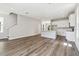 Open-concept living area flows into the kitchen, featuring modern finishes at 2909 W Spruce St, Tampa, FL 33607