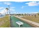 Community cornhole area at 4845 Elwana Way, Zephyrhills, FL 33541