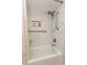 Modern bathroom with a walk-in shower and marble tile at 11200 102Nd Ave # 60, Seminole, FL 33778