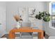 Bright office featuring a modern desk, stylish chairs, and ample natural light from large windows at 4017 W Fig St, Tampa, FL 33609