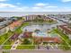 Aerial view of community and surrounding area at 19029 Us Highway 19 N # 4-5, Clearwater, FL 33764