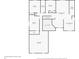 Two-story home floor plan featuring primary bedroom, bonus room, and multiple bathrooms at 11116 Hoffner Edge Dr, Riverview, FL 33579