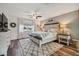 Spacious main bedroom with a comfy bed and plenty of natural light at 11116 Hoffner Edge Dr, Riverview, FL 33579