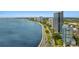 Aerial view showcasing the building and surrounding area at 2912 W Santiago St # 1703, Tampa, FL 33629